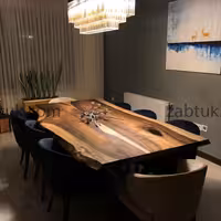 میز ناهارخوری 8نفره چوب گردو