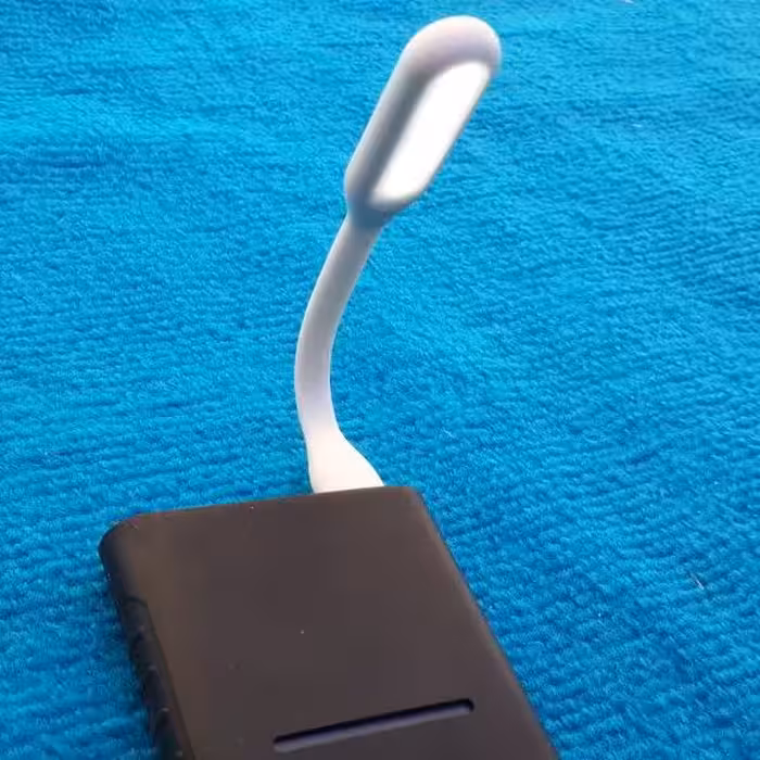 چراغ  مطالعه(مناسب لپ تاپ و پاور بانک و گوشی )