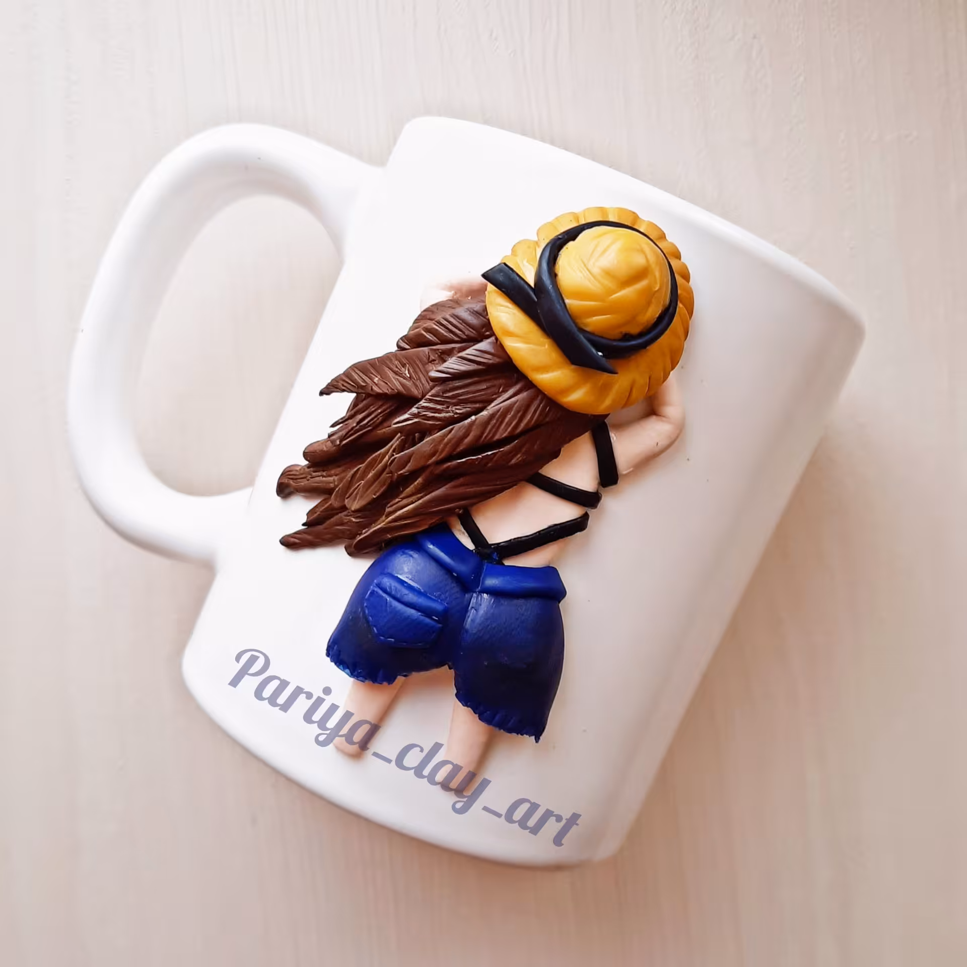 ماگ دختر ساحلی