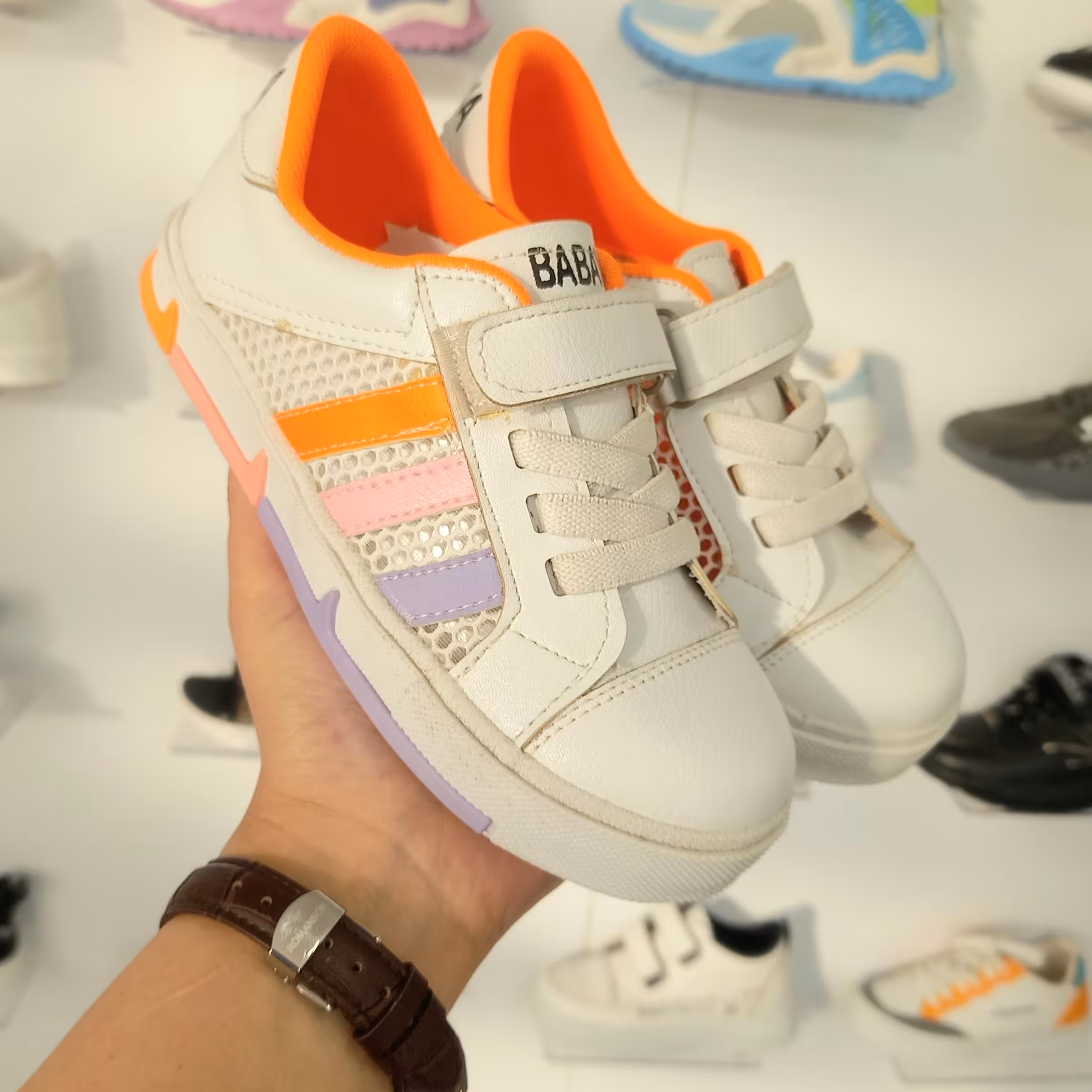 کفش تابستانی اسپرت رنگ سفید 