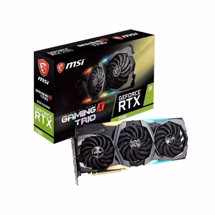کارت گرافیک ام اس آی مدل GeForce RTX 2080 GAMING TRIO 8GB