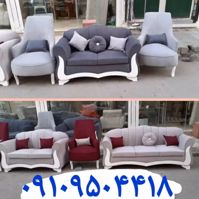 مبل راحتی دیبا 7 نفره با قیمتی مناسب و تحویل فوری