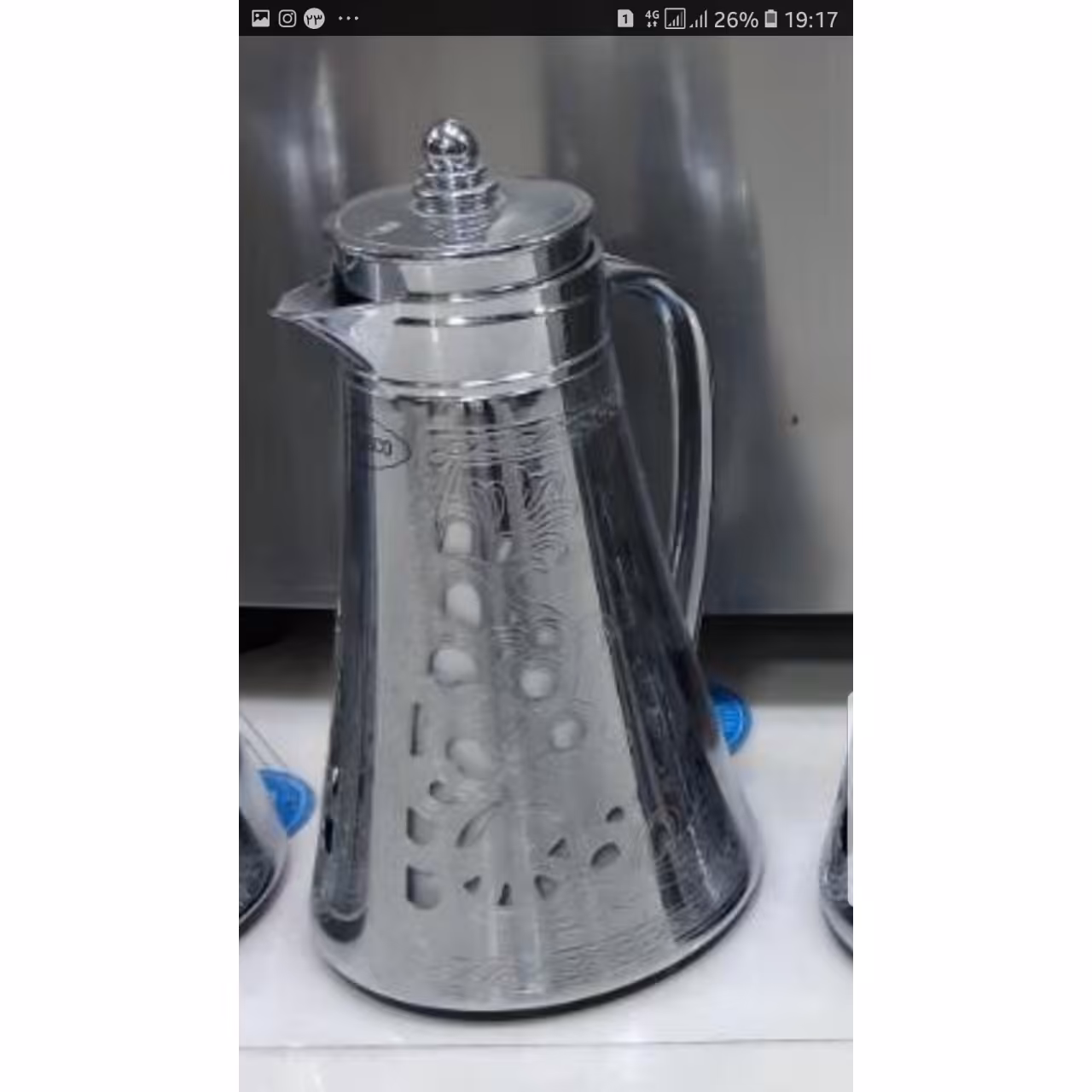 فلاسک دو جداره بت طرح لاکچری کد 02