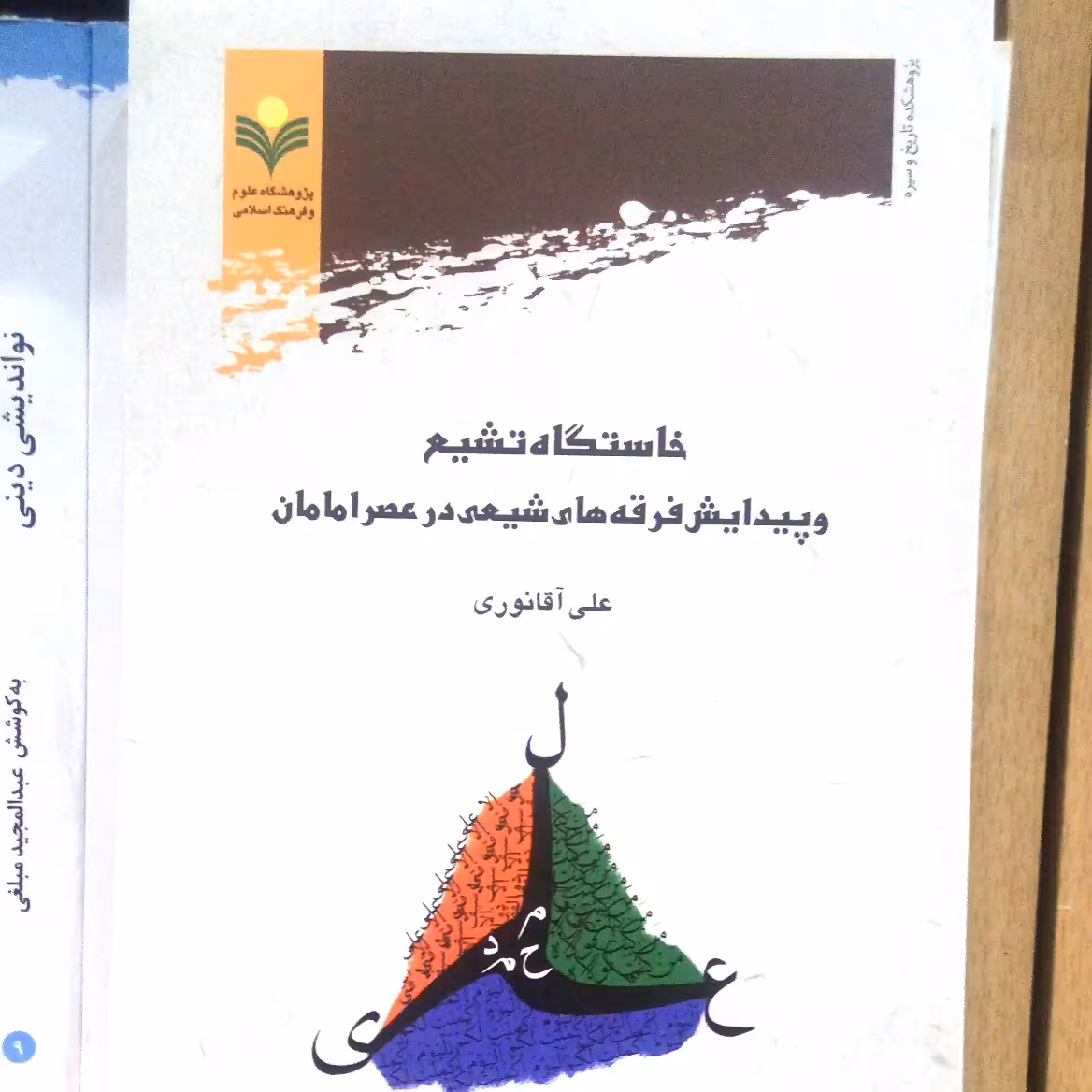 کتاب خاستگاه تشیع و پیدایش فرقه های شیعی در عصر امامان اثر علی آقانوری 