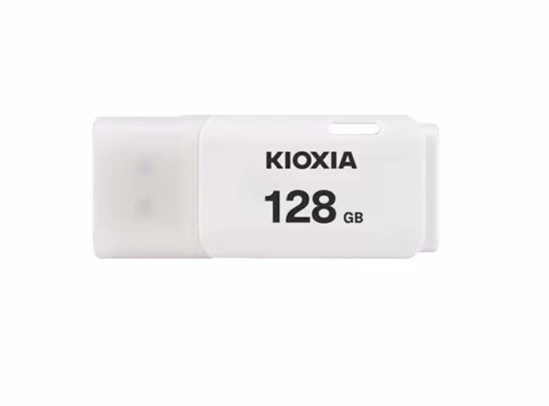 فلش کیوکسیا مدل TransMemory U202 ظرفیت 128 گیگابایتKioxia TransMemory™ U202 USB 2.0 Flash Memory - 128GB