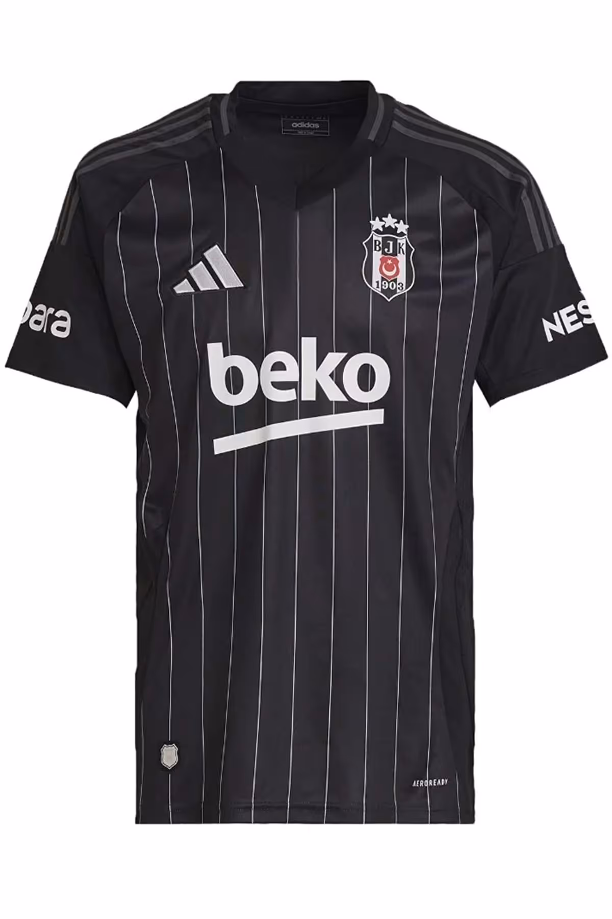 پیراهن ورزشی مشکی مردانه S.K. BJK 24 25 لباس سیاه adidas