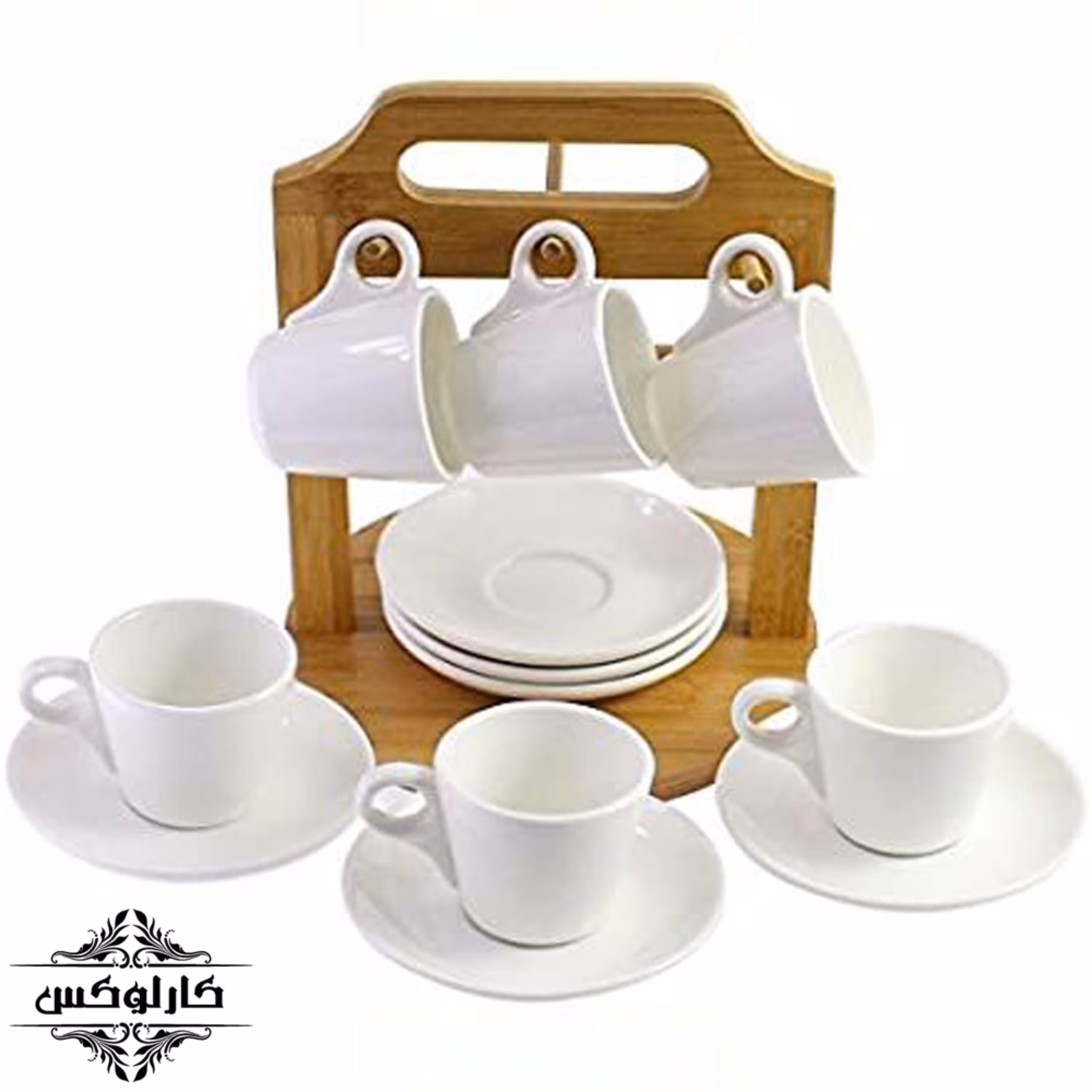 استند ست قهوه خوری ساده