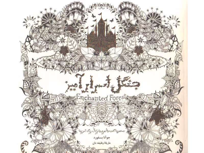 کتاب رنگ آمیزی جنگل اسرار آمیز اثر جوآنا بسفورد