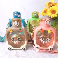 قمقمه خرسی استیکر دار | amazonchi