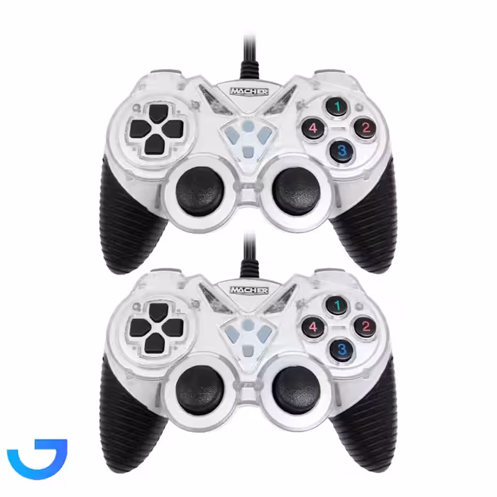 جزئیات ، قیمت و خرید دسته بازی دوبل شوک دار باسیم Macher مدل MR-62 | فروشگاه آریا