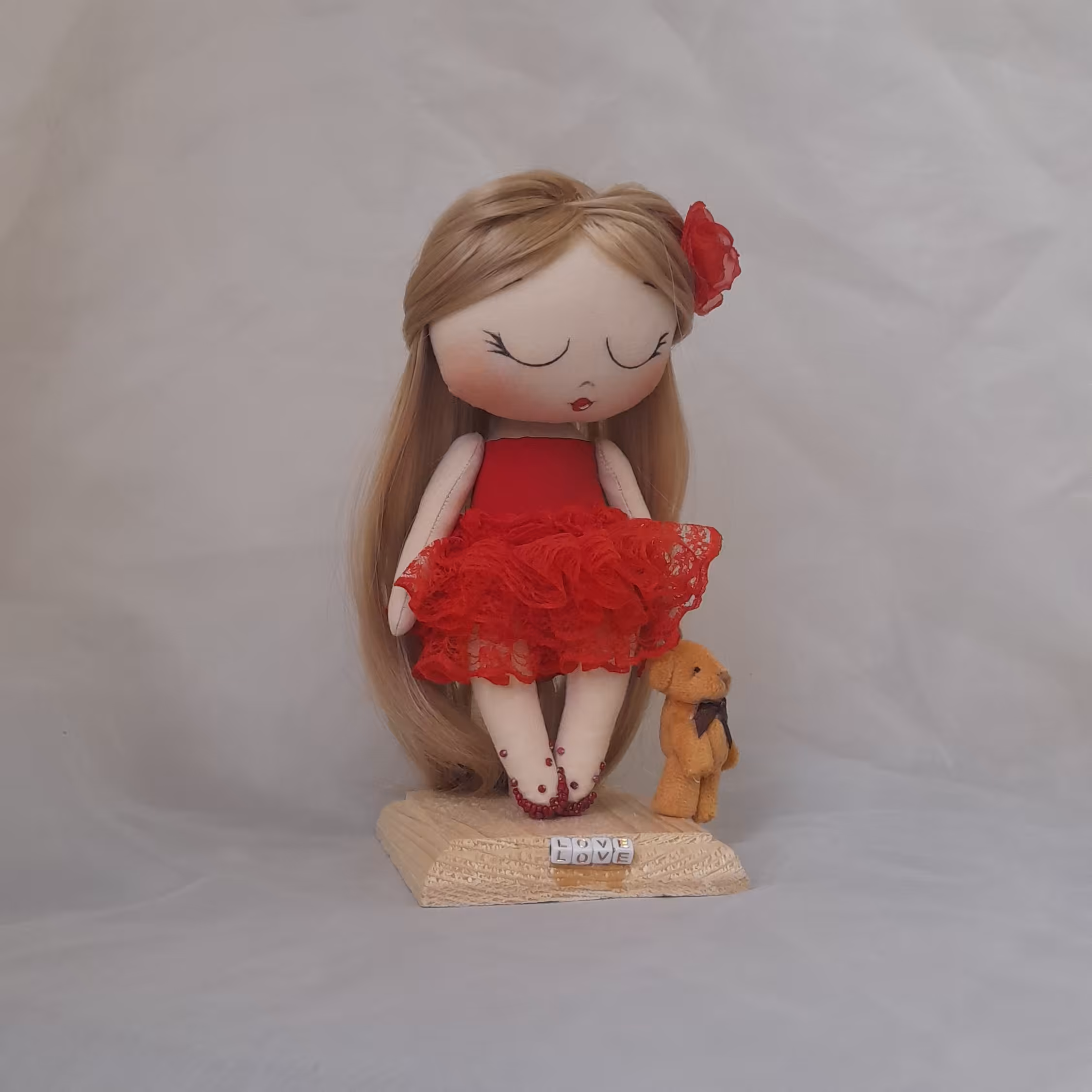 عروسک فرشته ولنتاین(سفارشی)