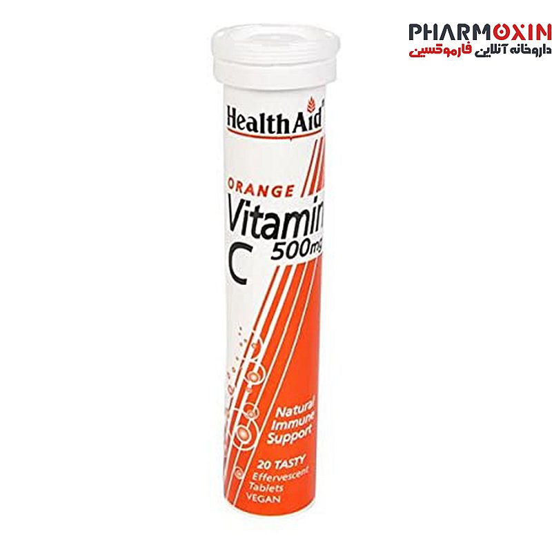 قرص جوشان ویتامین ث 500 هلث اید | Vitamin C 500