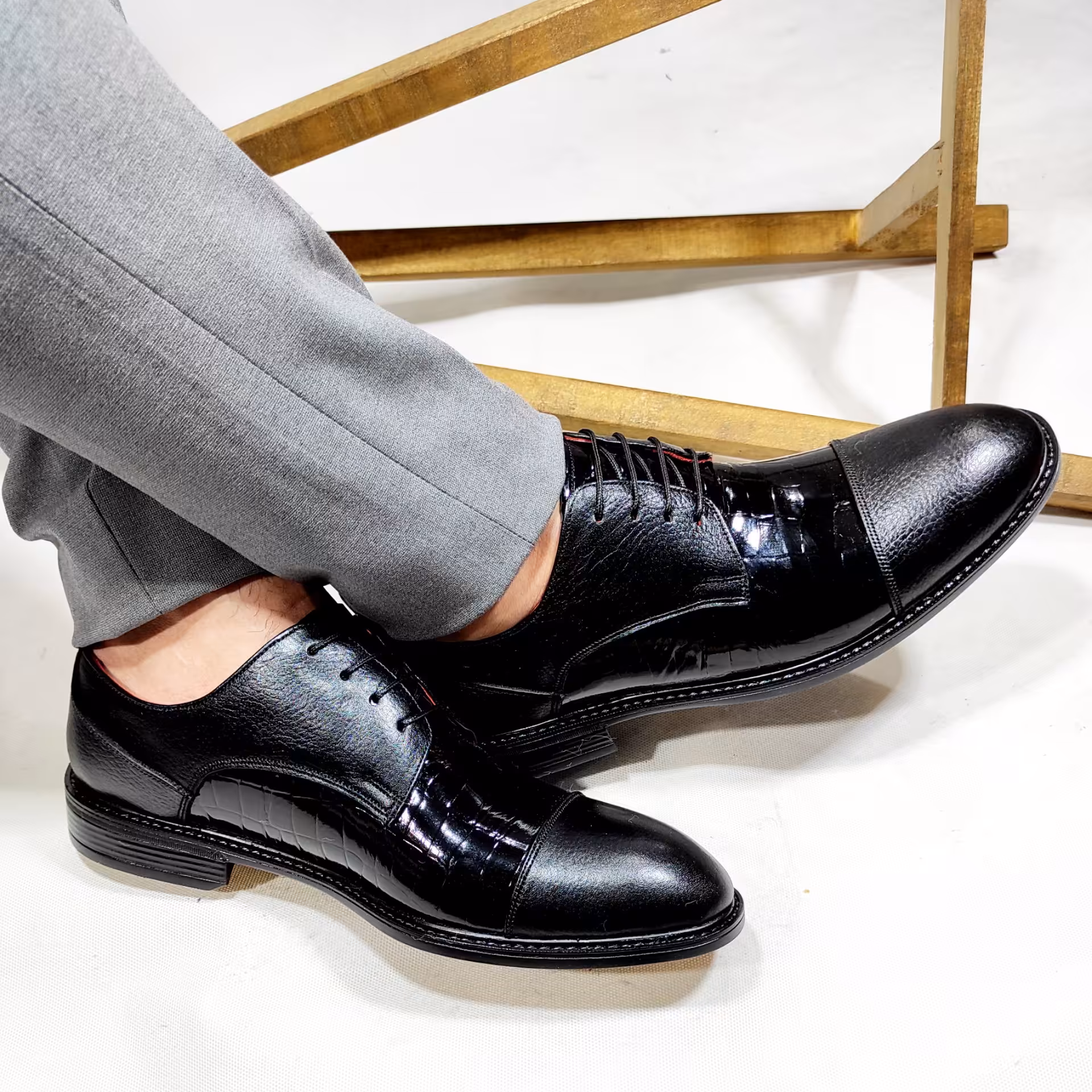 کفش مردانه چرم طبیعی