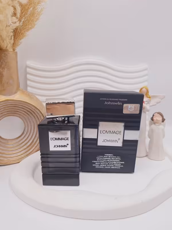 ادکلن 100 میل شرکتی ماندگاری 8 ساعته مدل L'OMMAGE JOHNWIN کد 1165