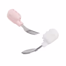 قاشق چنگال صورتی