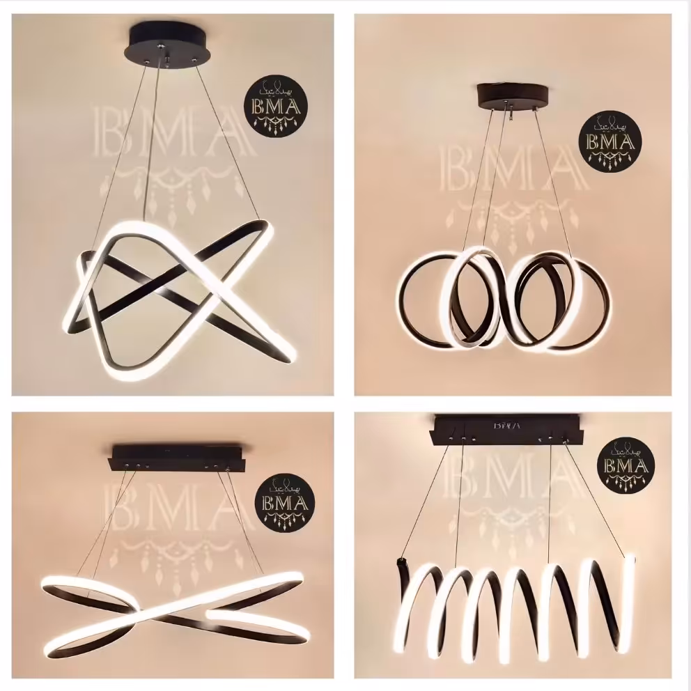 لوستر مدرن سه حالته ریموت دار با گارانتی 