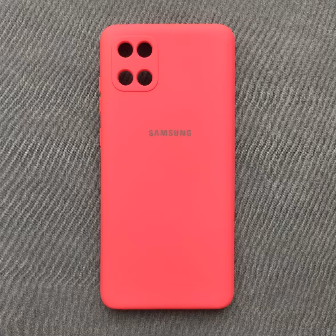 گارد - قاب - کاور سیلیکونی ژله ای رنگ صورتی مناسب برای سامسونگ  Galaxy Note 10 Lite (note10lite) - نوت 10 لایت