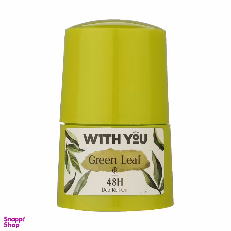رول ضد تعریق ویت یو مدل Green Leaf حجم 50 میلی لیتر