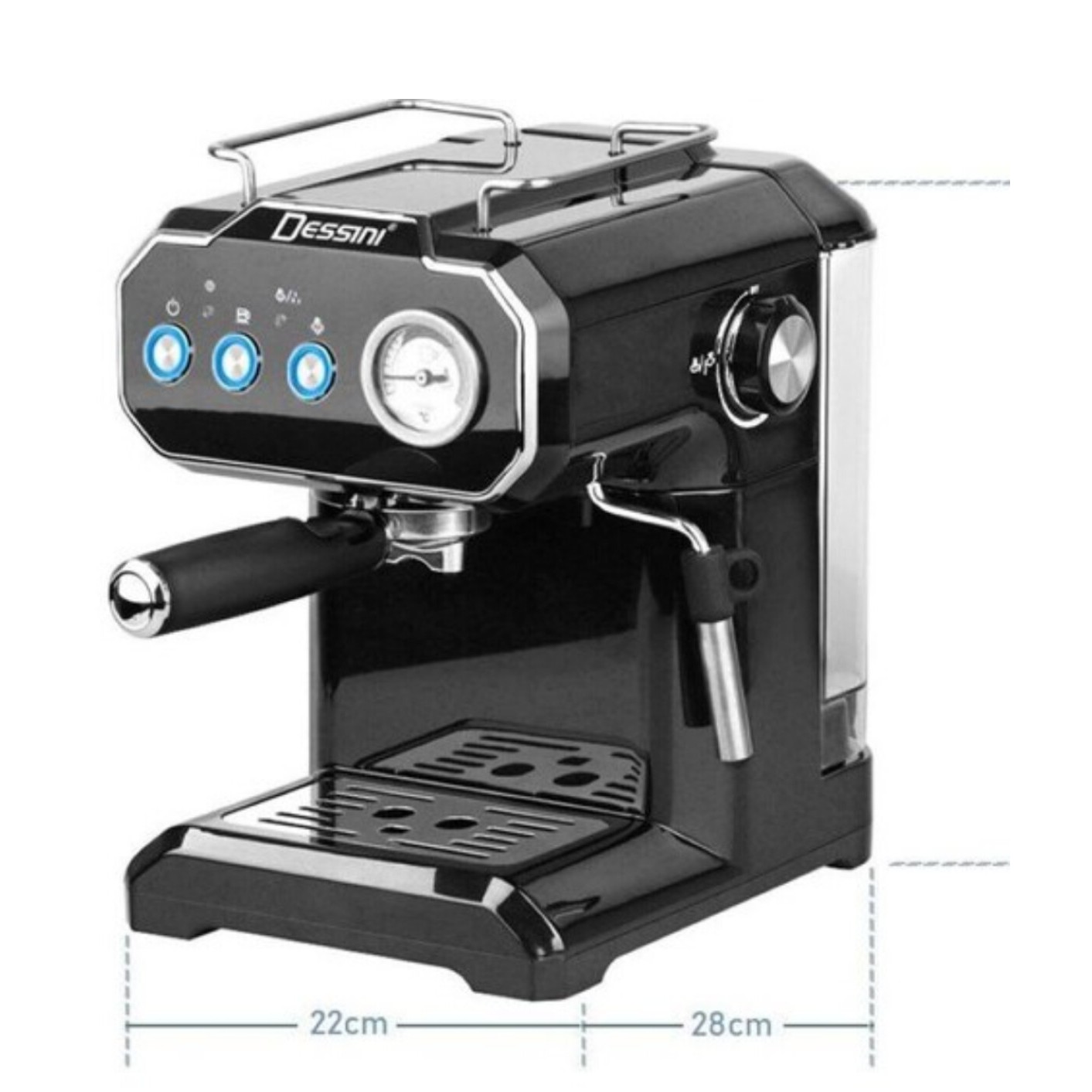 اسپرسو ساز 20 بار و 1000 وات برند دسینی مدل DEESINI DS-6508