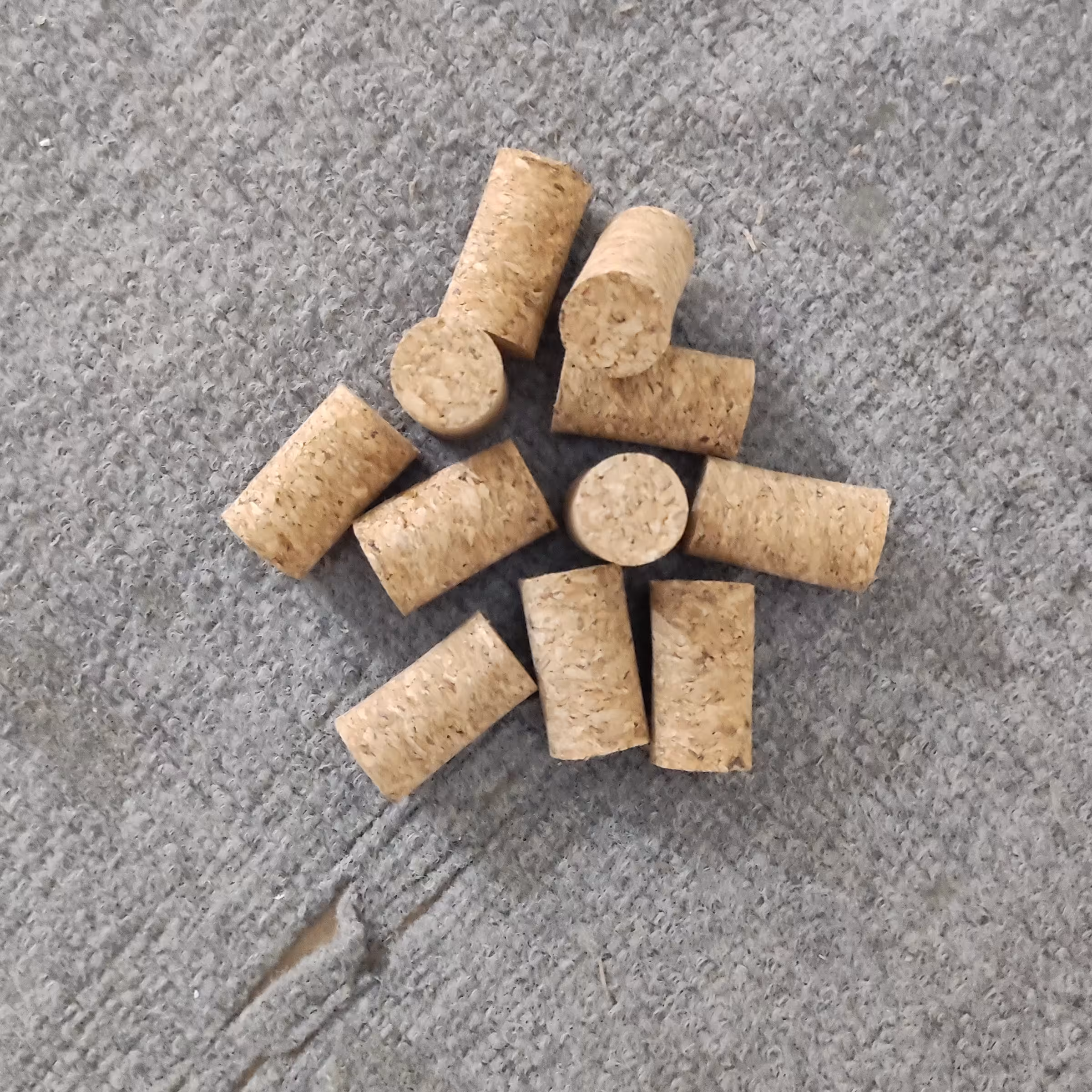 چوب پنبه استوانه ای قطر 23 mm بسته 10 عددی