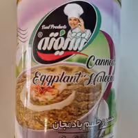 کنسرو حلیم بادمجان شیفته 370 گرمی بدون مواد نگهدارنده