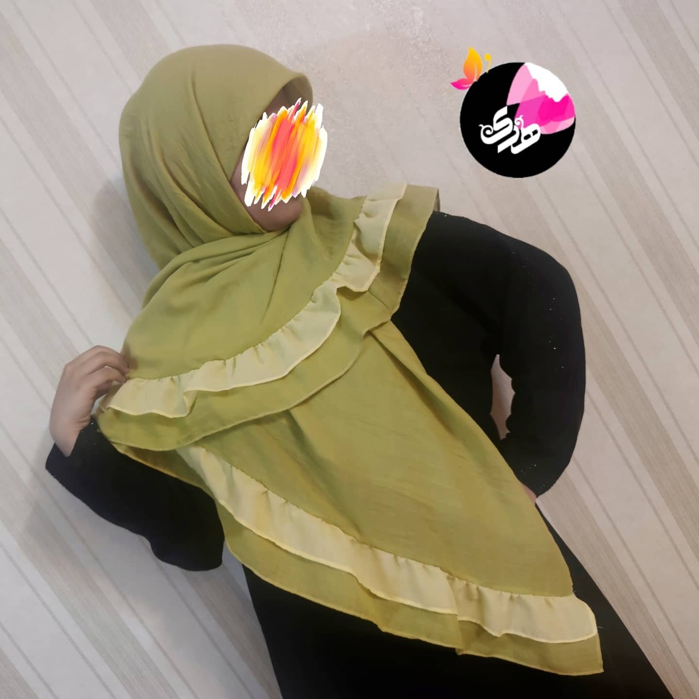 روسری دوطبقه چین