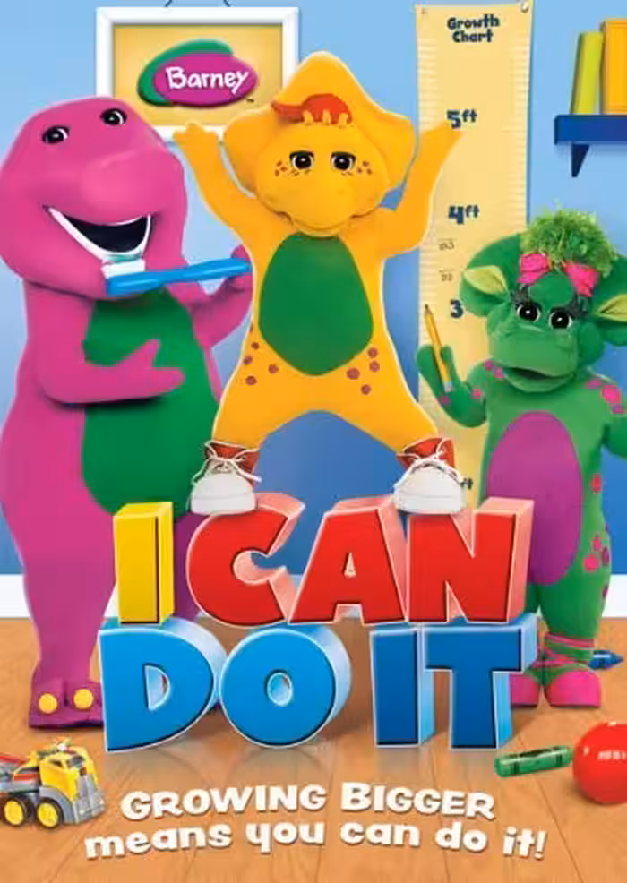 دی وی دی کودک بارنی دایناسور بنفش  Barney i can do 2011 کد 149062