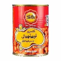 کنسرو لوبیا چیتی با سس گوجه فرنگی بهروز-390 گرم