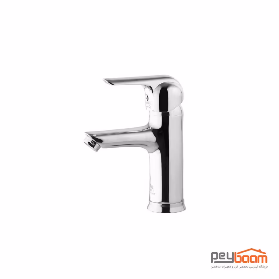 شیر روشویی درخشان مدل کاج