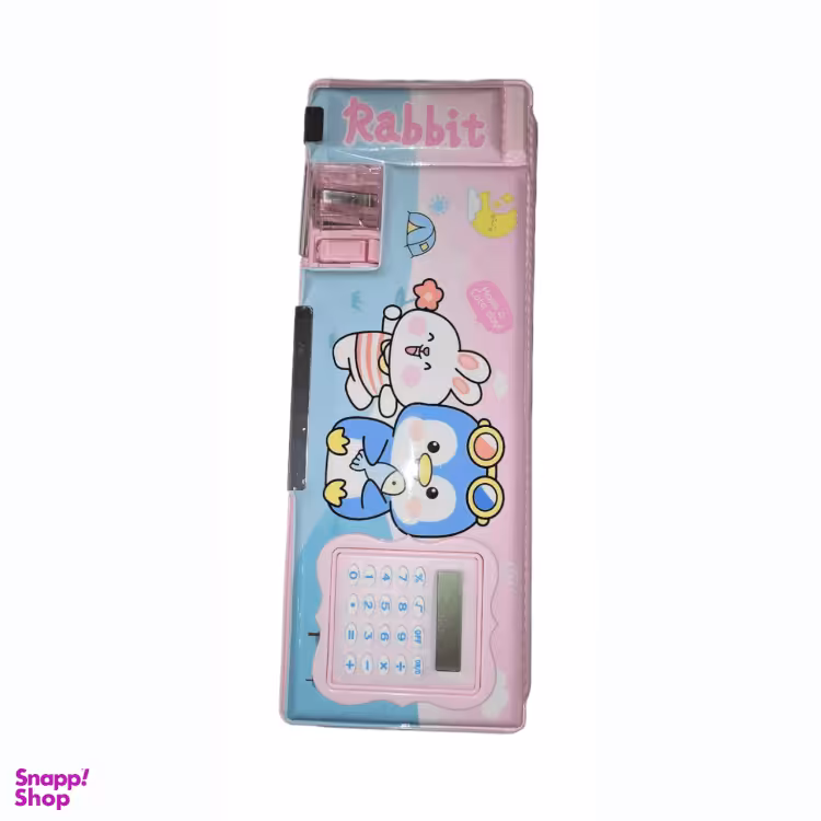 جامدادی مغناطیسی طرح خرگوش و پنگوئن مدل ماشین حساب دار کد A9