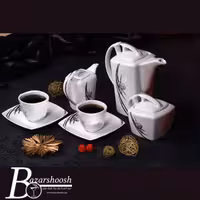 سرویس چینی غذاخوری 107پارچه تقدیس طرح کریستینا 12نفره کوئین