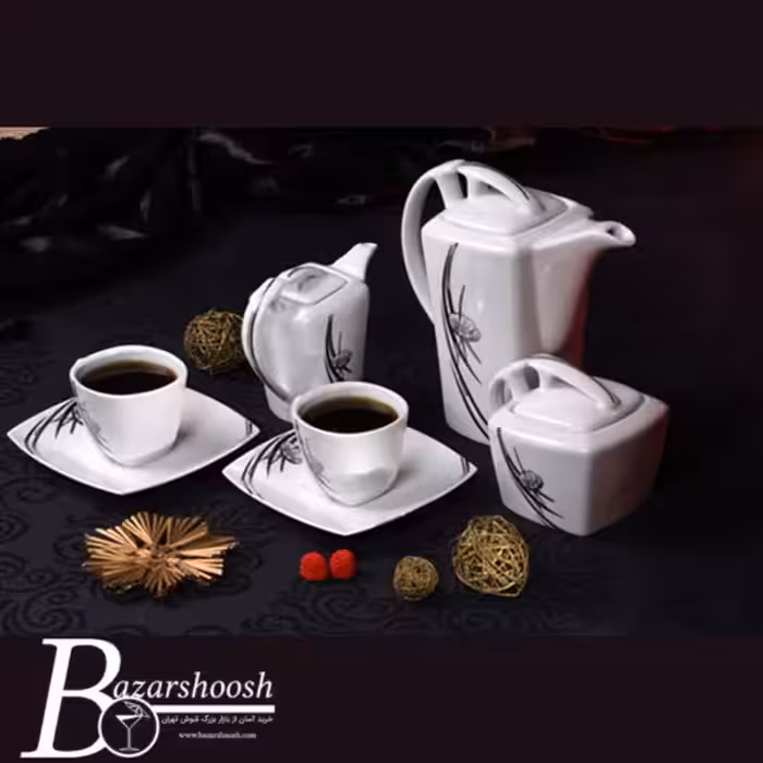 سرویس چینی غذاخوری 107پارچه تقدیس طرح کریستینا 12نفره کوئین