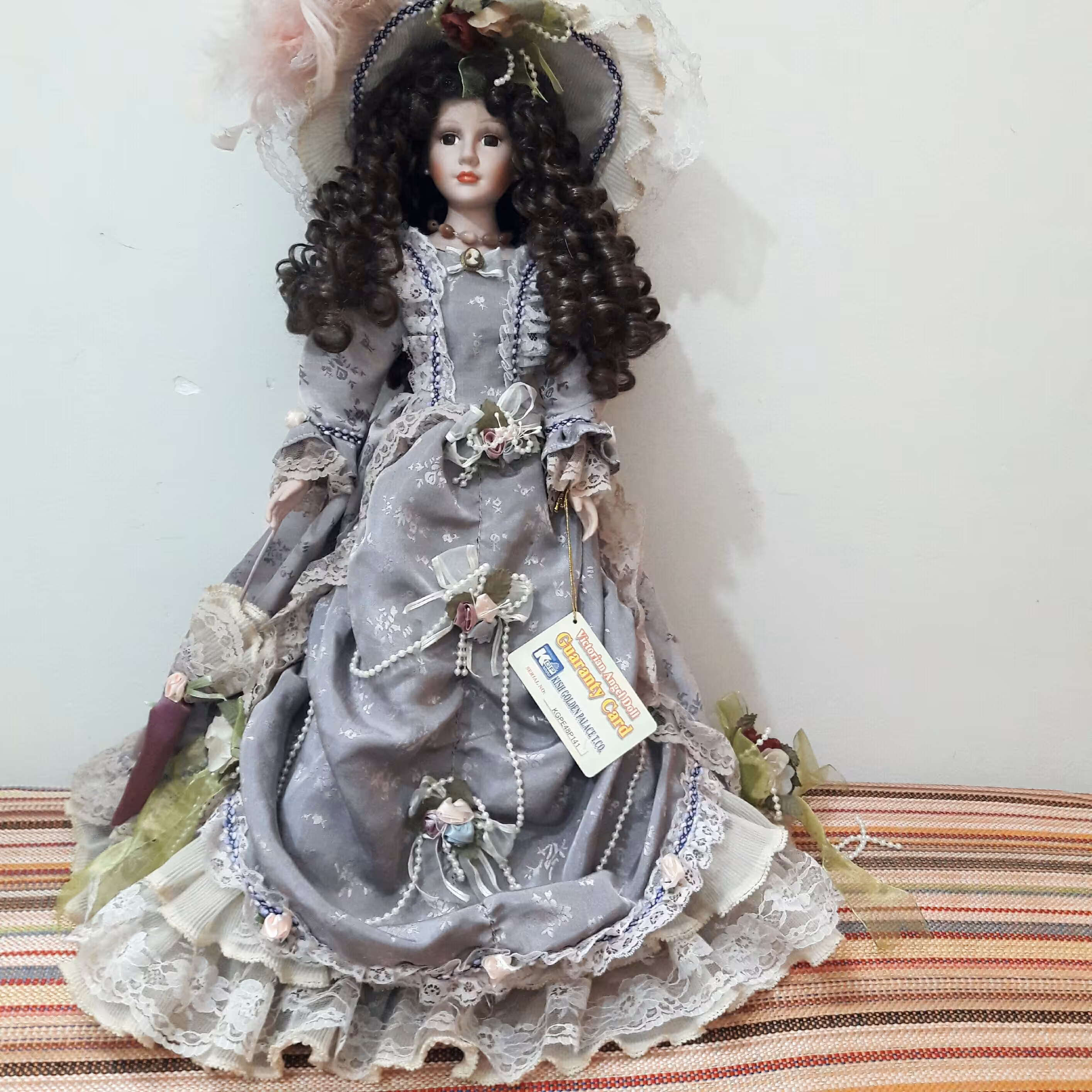 عروسک پرنسس سرامیکی انگلیسی شناسنامه دار کد 29