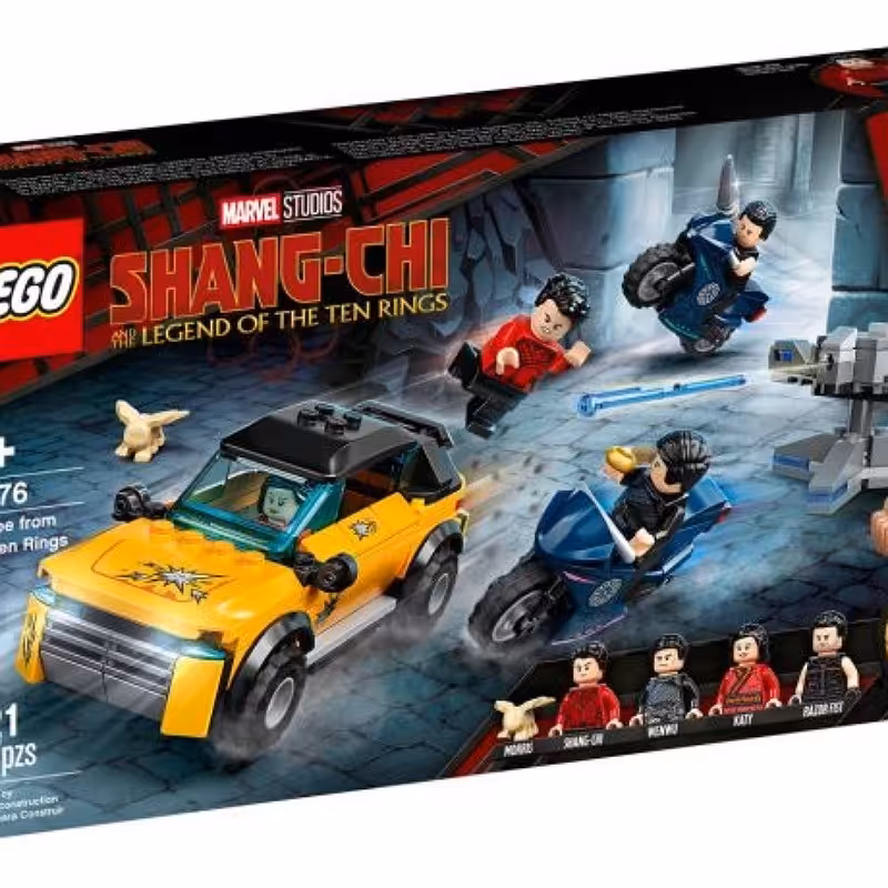 لگو مارول مدل فرار شانگ چی از ده حلقه
