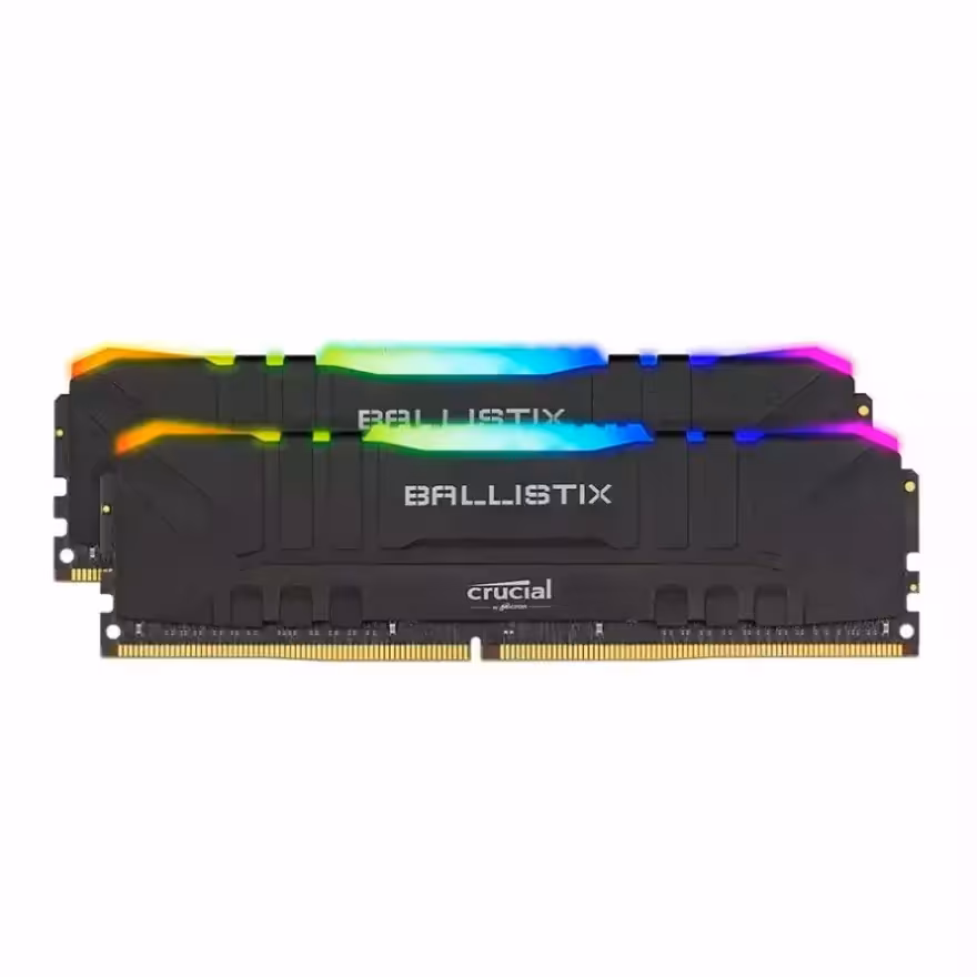 رم گیمینگ کروشیال Ballistix RGB 64GB 32GB×2 3200MHz CL16