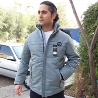 کاپشن مردانه رنگ بندی