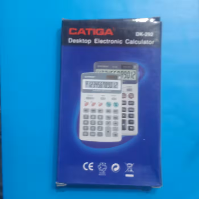 ماشین حساب کاتیگا(12رقم)   DK292خیام شمالی نوشت افزار پاکزادی 