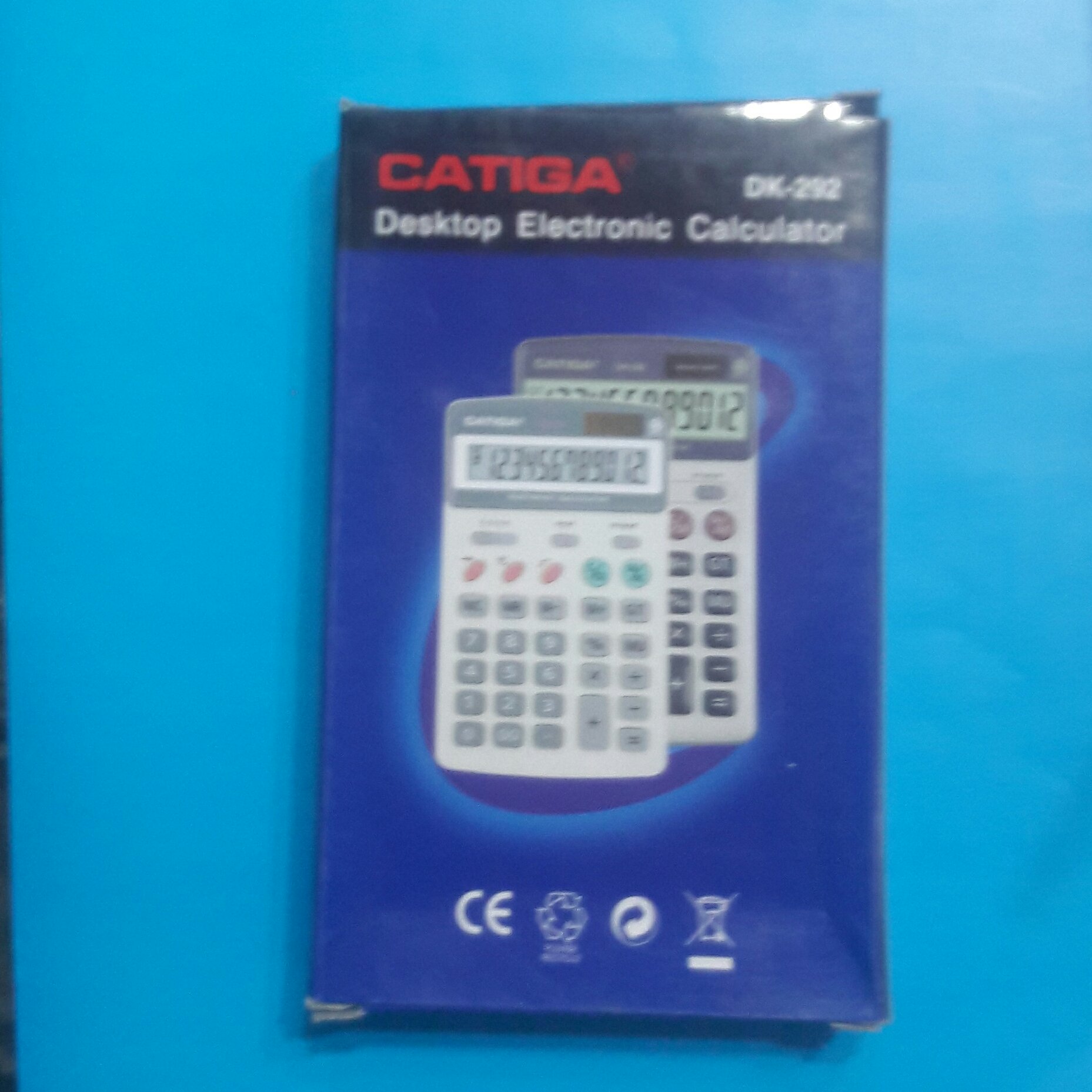 ماشین حساب کاتیگا(12رقم)   DK292خیام شمالی نوشت افزار پاکزادی 
