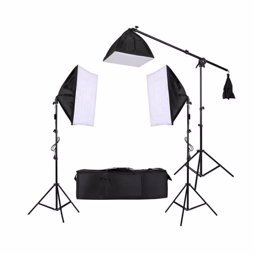 کیت نور ثابت 3تایی Continuous Lighting Kit 3 HEADS