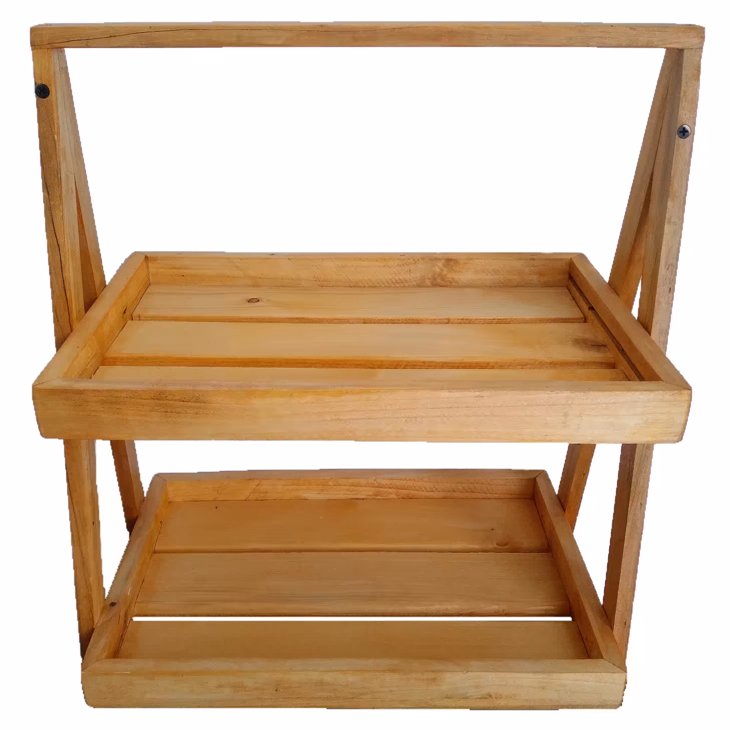 استند چوبی جنس چوب راش