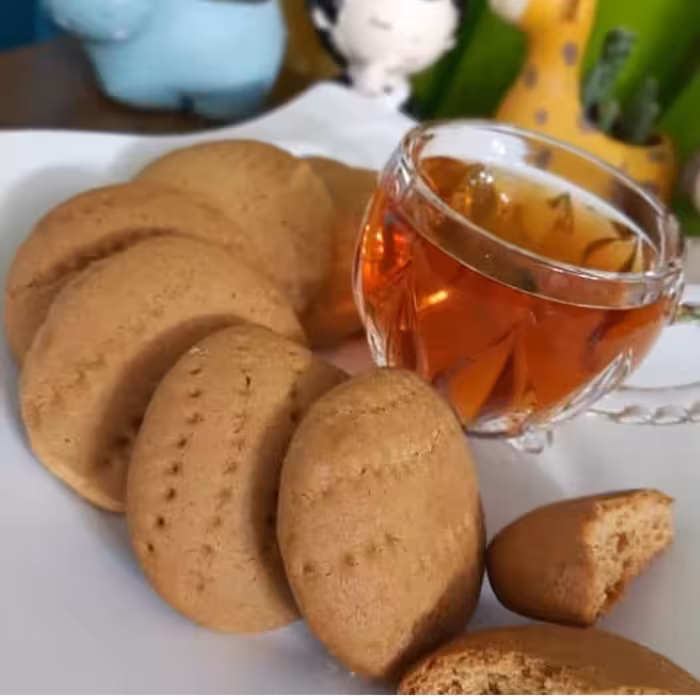 کلوچه زنجبیلی و گردویی و کاکائویی