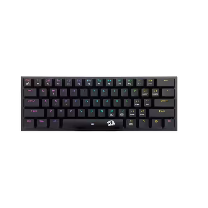 کیبورد بی سیم مکانیکال گیمینگ ردراگون Anivia K614 Pro Black RGB