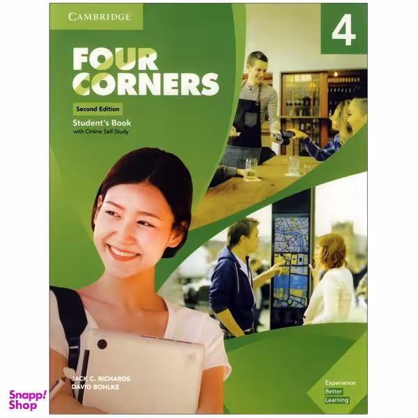 کتاب Four Corners 4 Second Edition اثر Jack C. Richards Jack and Richard. David Bohlke انتشارات cambridge