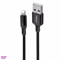 کابل تبدیل USB + لایتنینگ راک اسپیس (Rock Space) مدل R2 طول 1 متر