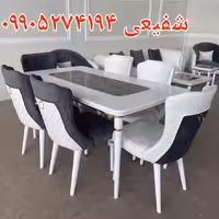 میز ناهارخوری 6نفره  تیک تاک رباط کریم پرند اسلامشهر 