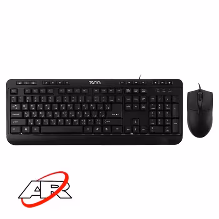 کیبورد و ماوس سیم دار تسکو مدل TKM 8052