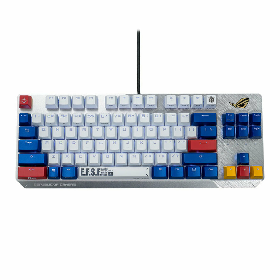 کیبورد مکانیکال گیمینگ ایسوس ROG Strix Scope TKL GUNDAM EDITION