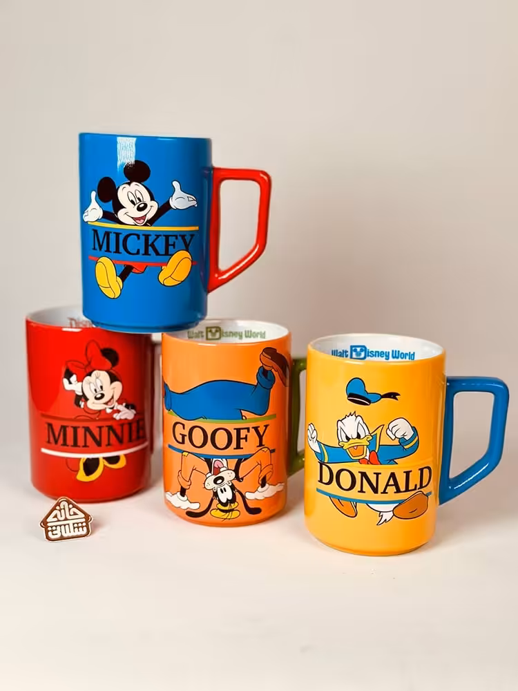 ماگ دیزنی تایلندی دسته خاص میکی و دوستان کد002420