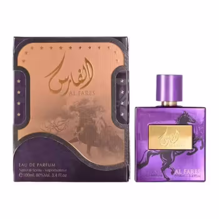 ادکلن الفارس ارض الزعفران حجم 100 میل