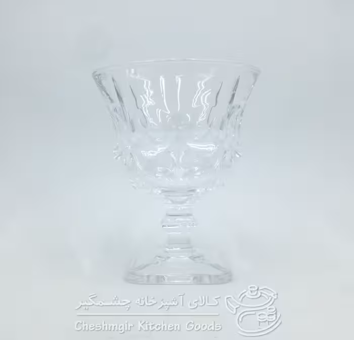 بستنی خوری بلور پایه دار کالیپسو کد 3501014
